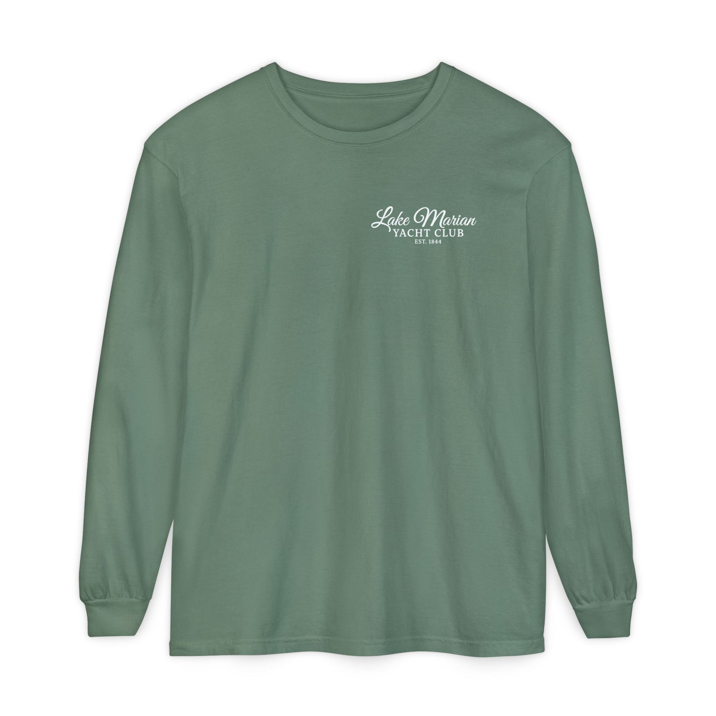 Saint Mary's College Lake Marian Yacht Club Long Sleeve | French Cross | Est. 1844 | Better in Blue Co.
