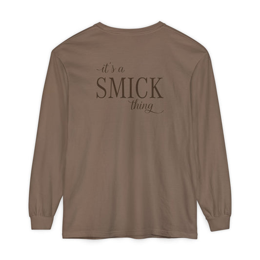 Saint Mary's College "it's a Smick thing" Unisex Long Sleeve T-Shirt | Comfort Colors | Belles | Better in Blue Co.