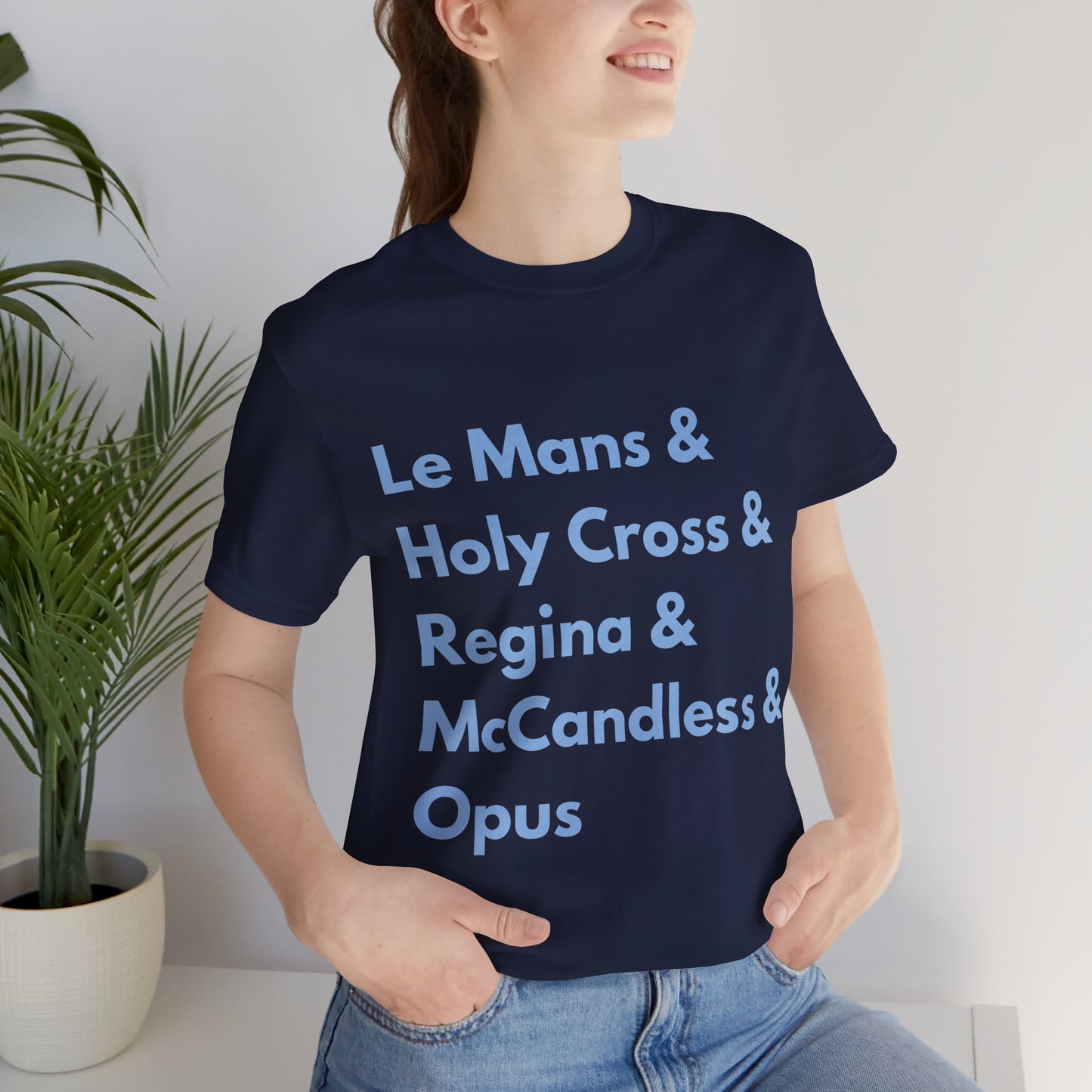 Saint Mary's College Favorite Residence Halls T-Shirt | Belles Blue | Le Mans | Smick | Better in Blue Co.