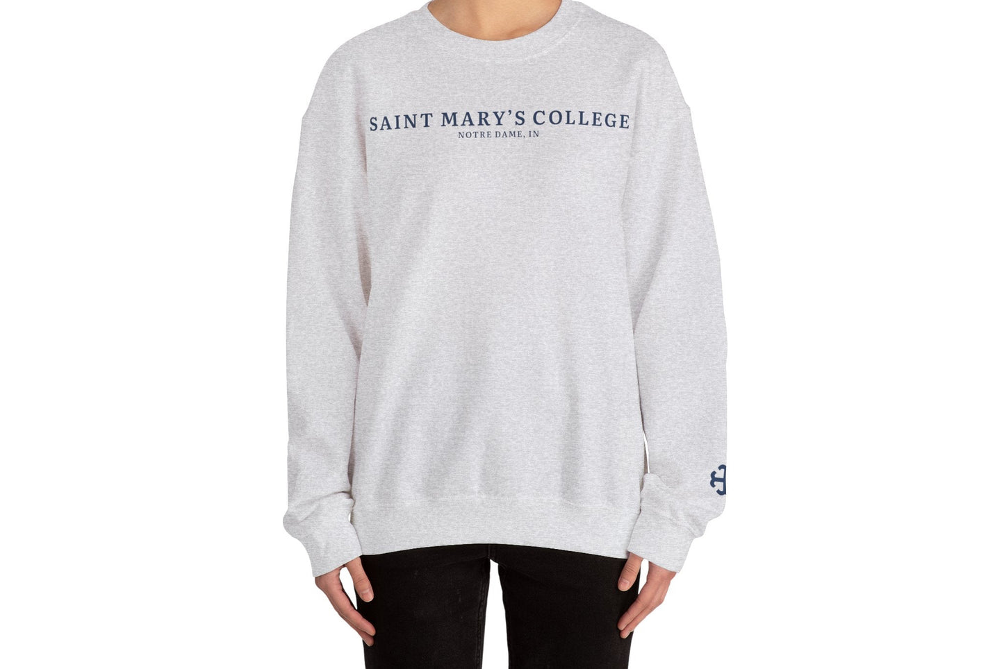 Saint Mary's College Lightweight Crewneck | Notre Dame, IN | Smick | Belles | Better in Blue Co.