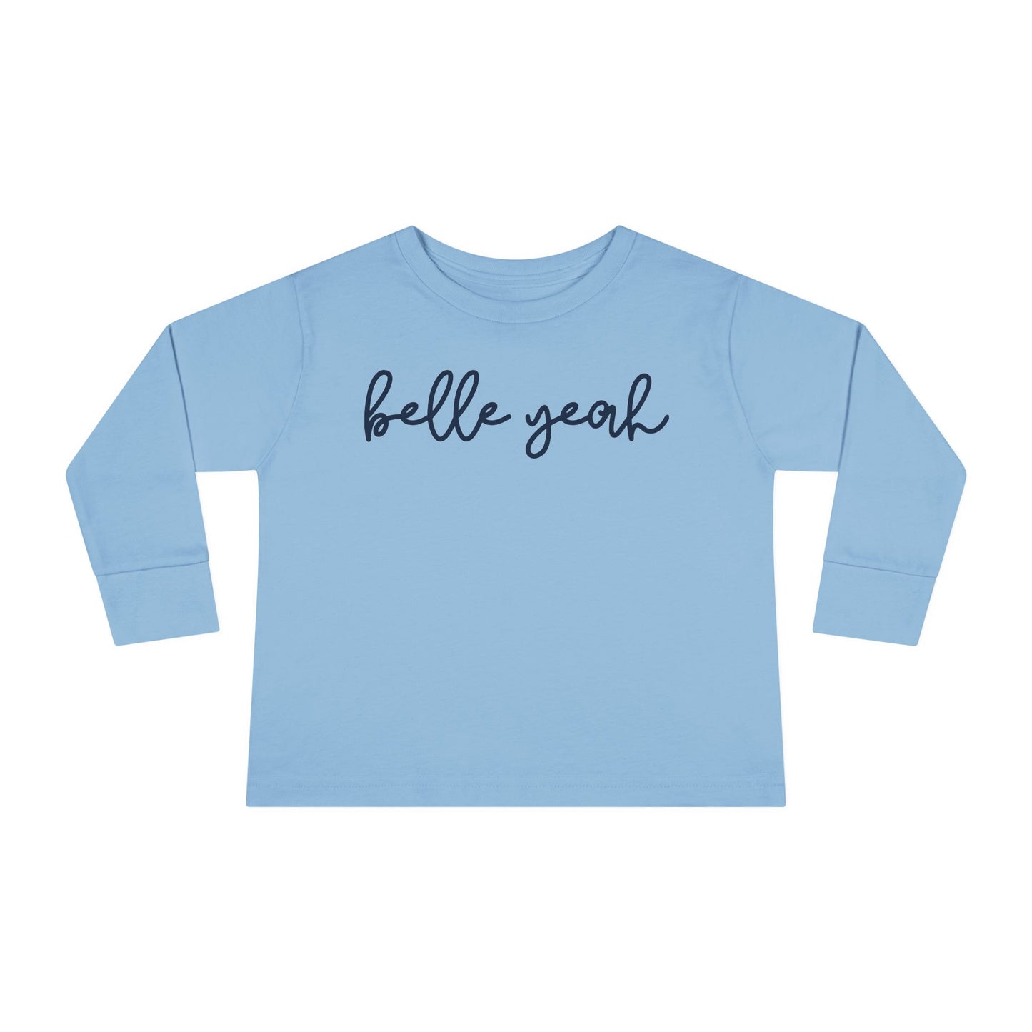 Toddler Saint Mary's College Belle Yeah Long Sleeve Tee | Better in Blue Co.