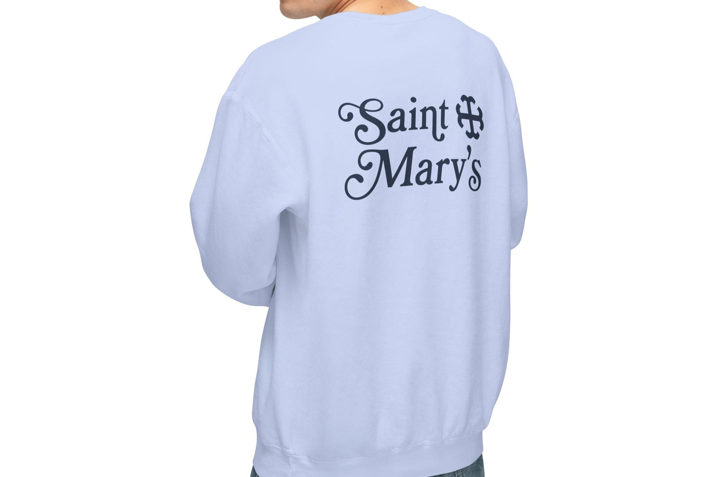Saint Mary's College Crewneck | Matching Sweat Set | 1844 | Belles | French Cross | Better in Blue Co.
