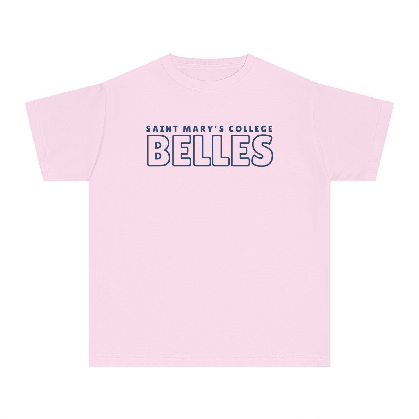 Youth Saint Mary's College Belles No.2 Midweight Tee | Better in Blue Co.