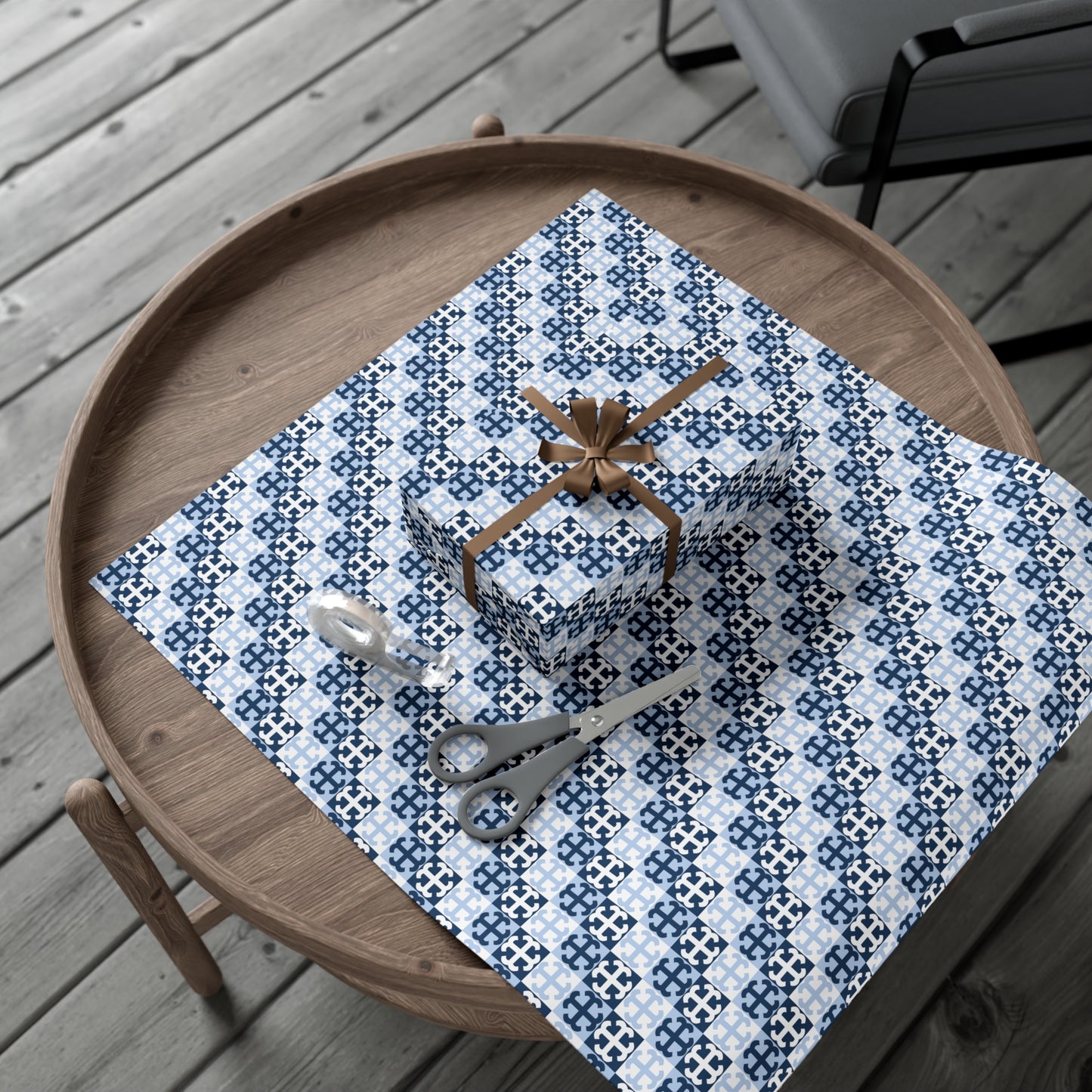 Saint Mary's College French Cross Wrapping Paper No. 6 | French Cross | Smick