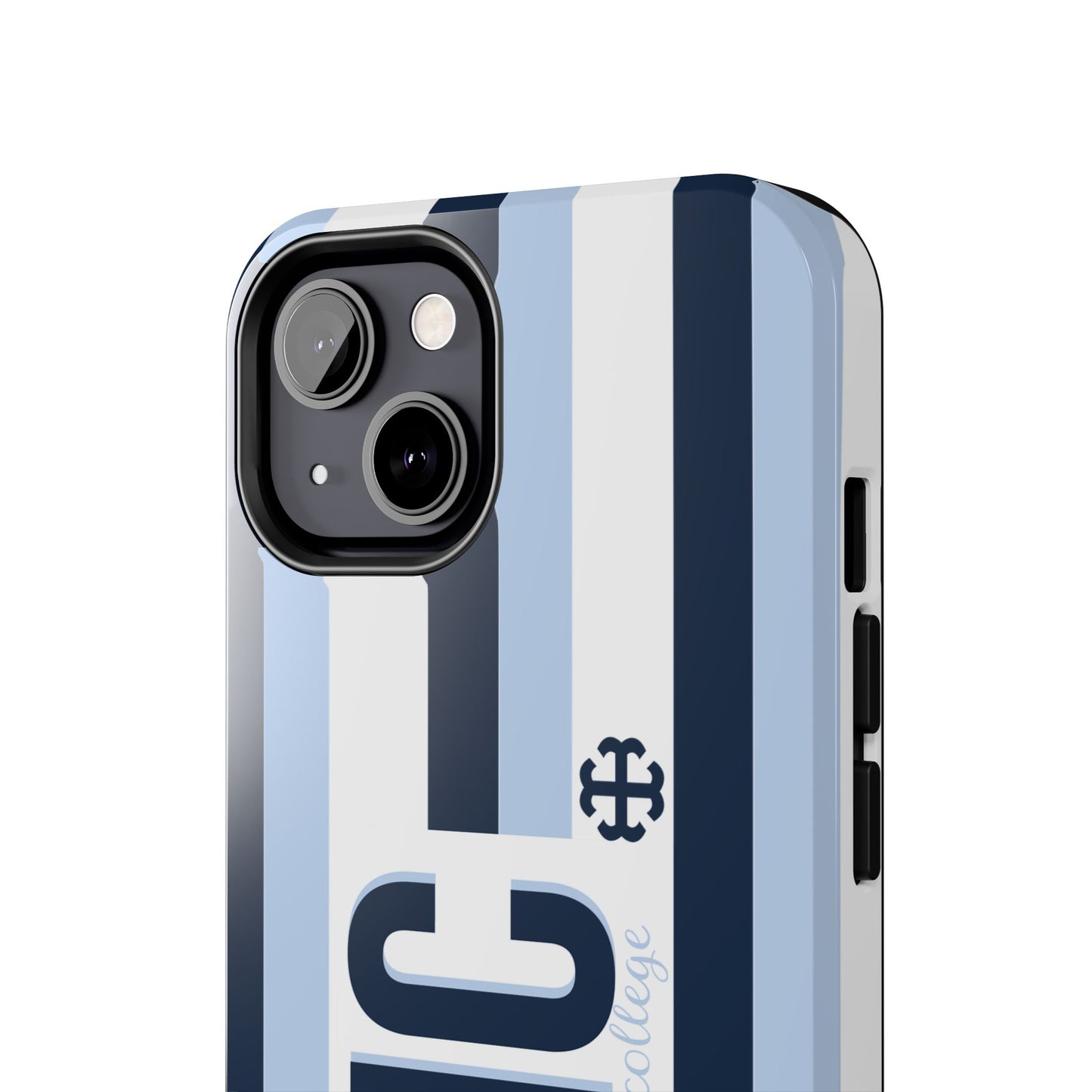 Saint Mary's College Phone Case SMC Navy/Belles Blue/White French Cross | Better in Blue Co.