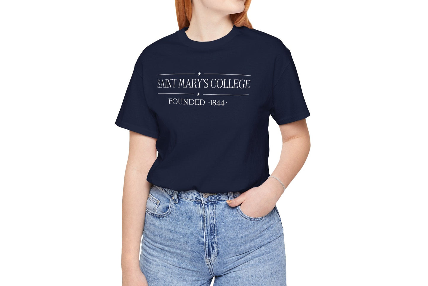 Saint Mary's College "Gilmore Girls Inspired" Tee | Founded 1844| Belles | Better in Blue Co.