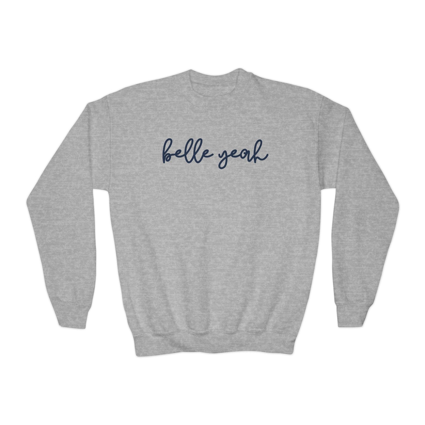 Youth Saint Mary's College Belle Yeah Crewneck Sweatshirt