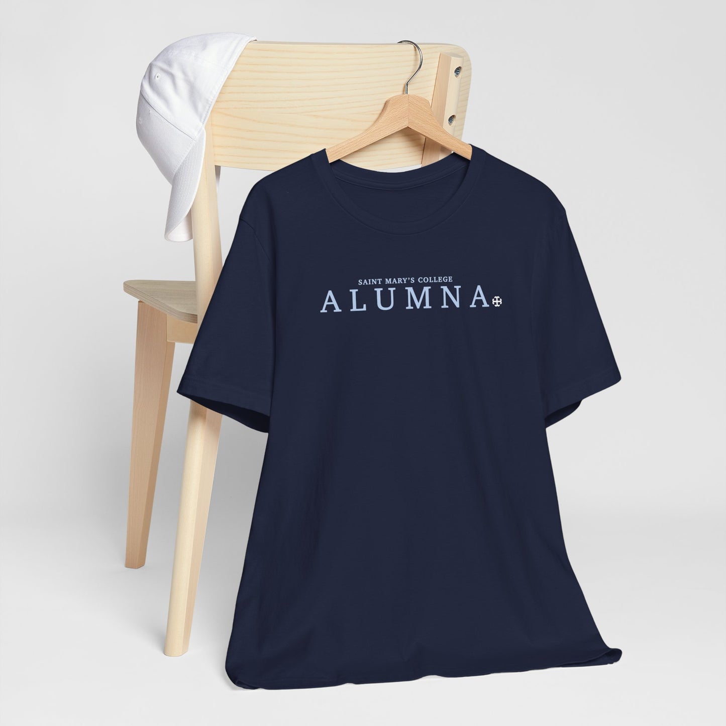 Saint Mary's College Alumna Tee | Belles | French Cross | Better in Blue Co.