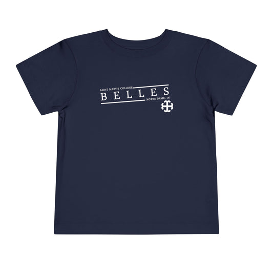 Toddler Saint Mary's College Belles Short Sleeve Tee | Better in Blue Co.