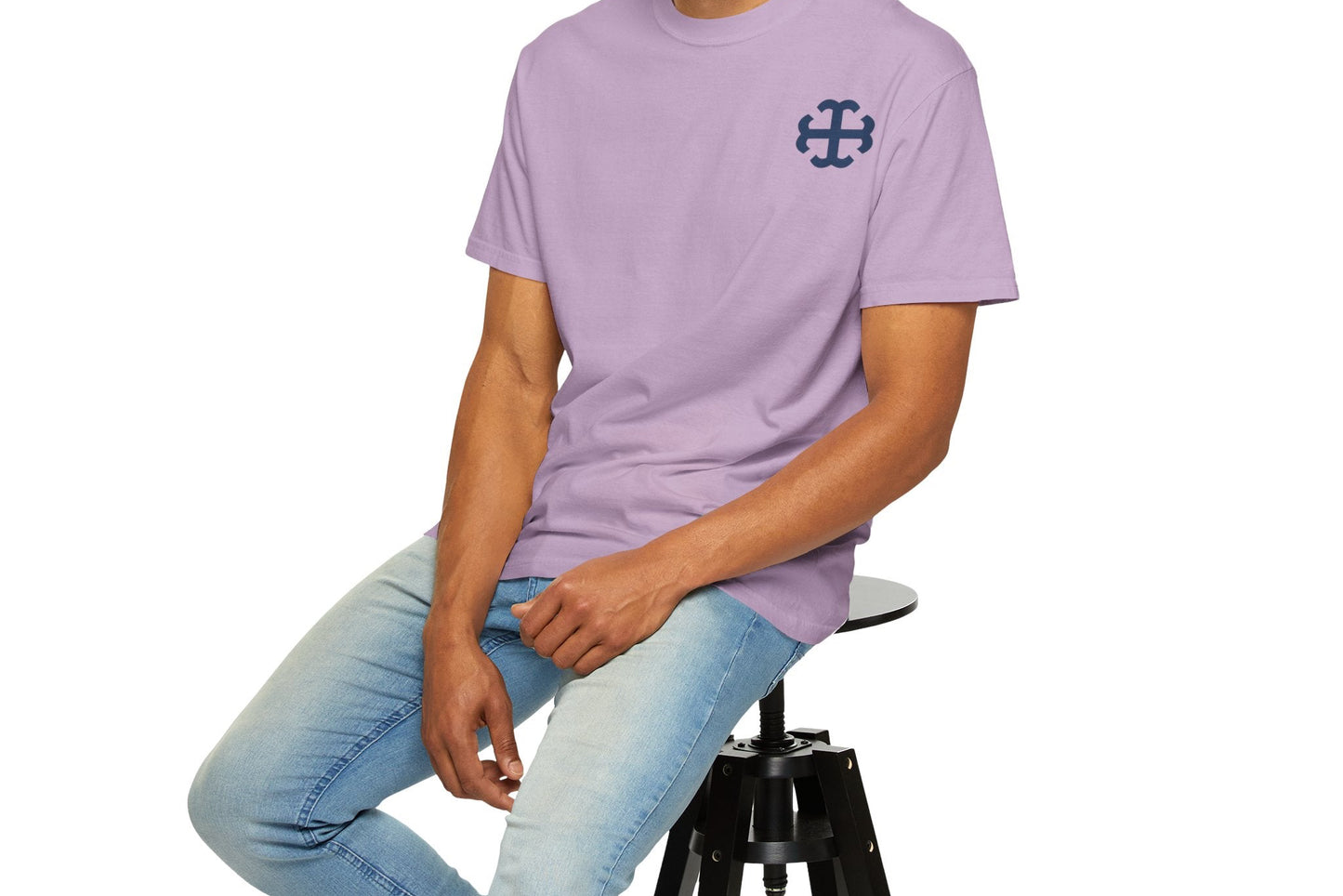 Saint Mary's College French Cross Tee | Smick | Belles Blue
