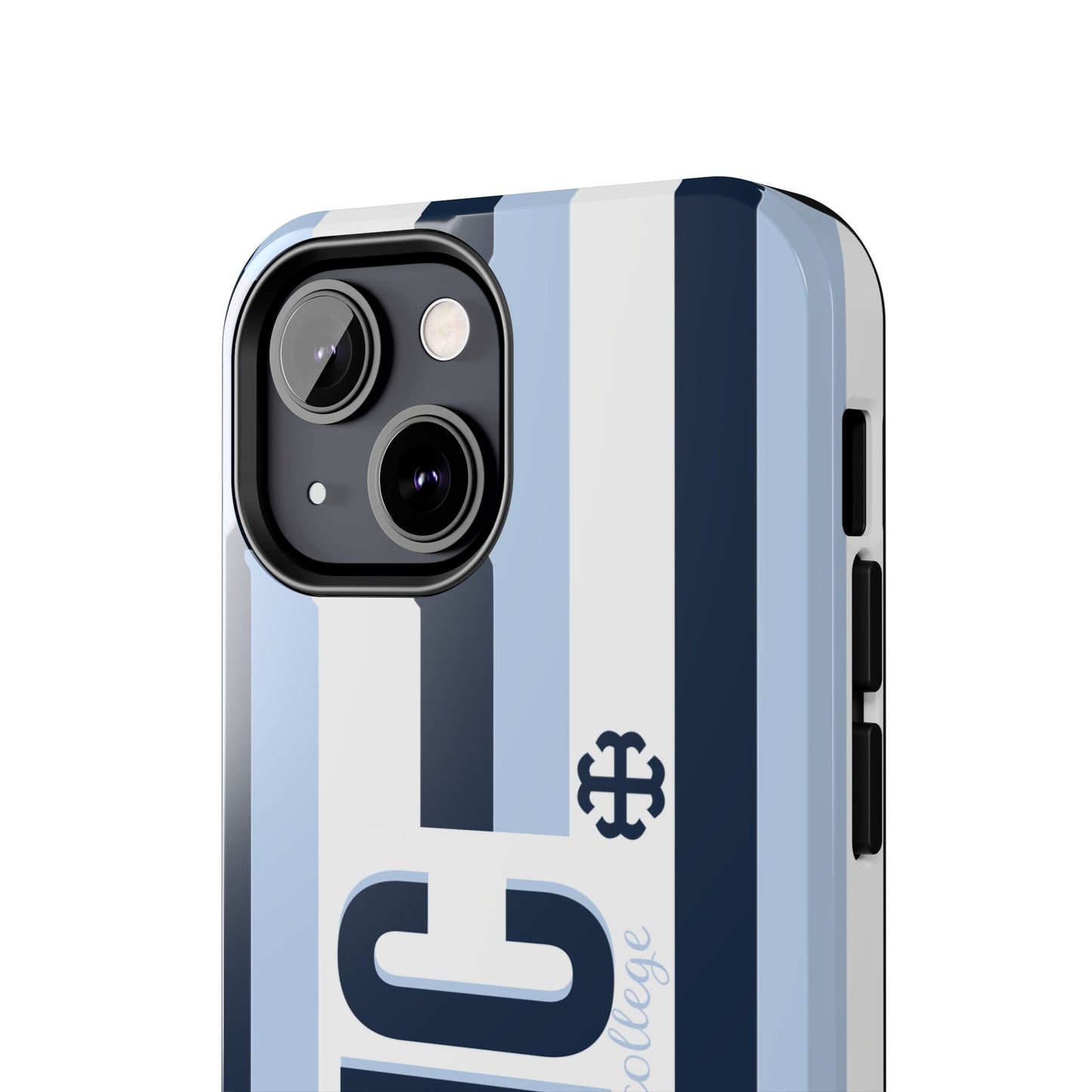 Saint Mary's College Phone Case SMC Navy/Belles Blue/White French Cross | Better in Blue Co.