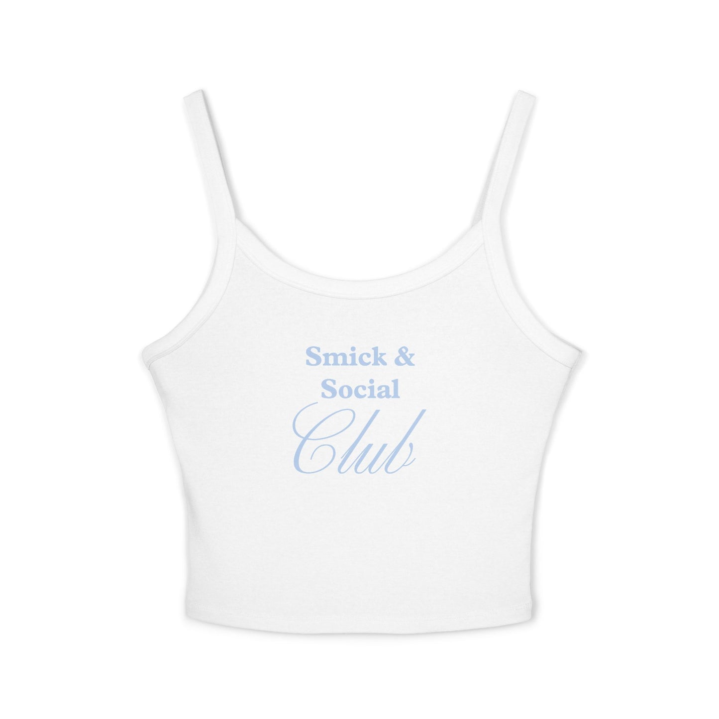 Saint Mary's College Smick and Social Club Women's Spaghetti Strap Tank Top | Belles Blue | Better in Blue Co.