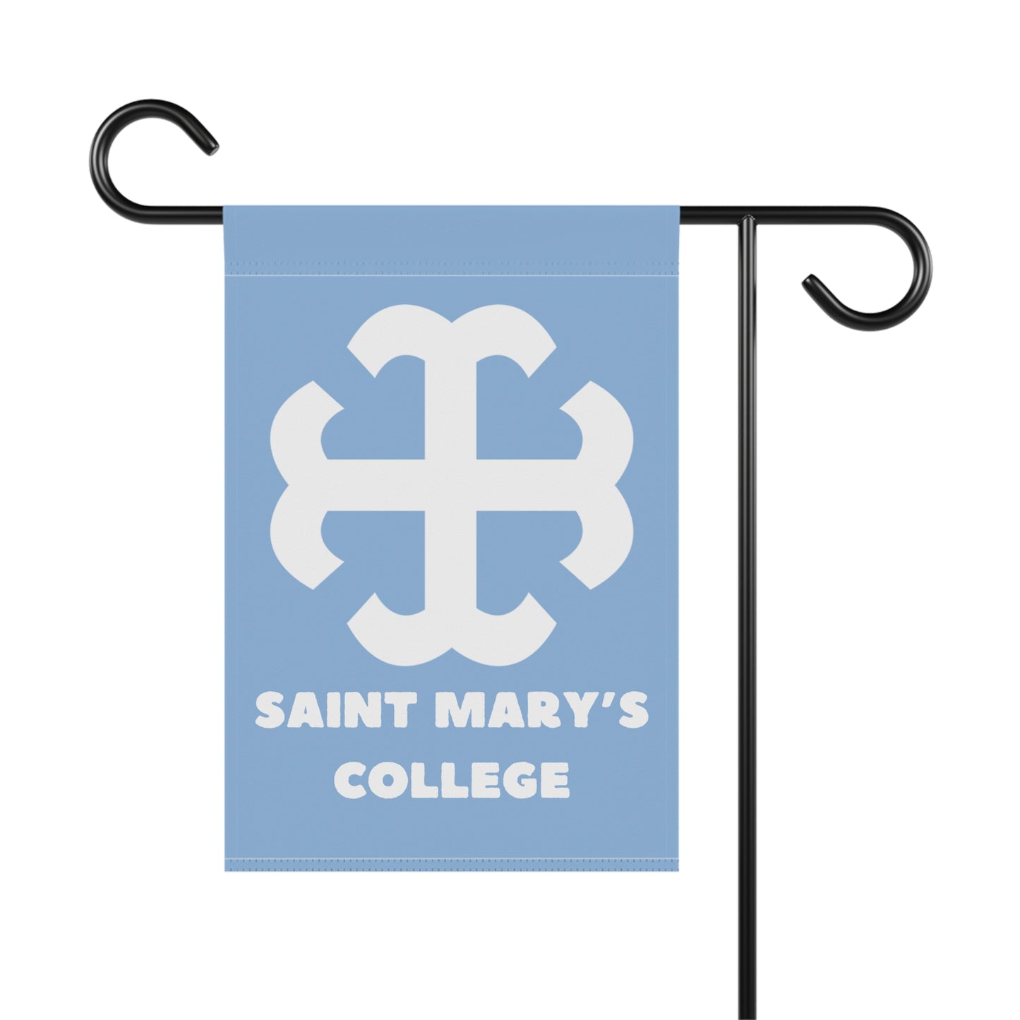 Saint Mary's College Belles Blue/White Garden & House Banner | French Cross | Better in Blue Co.