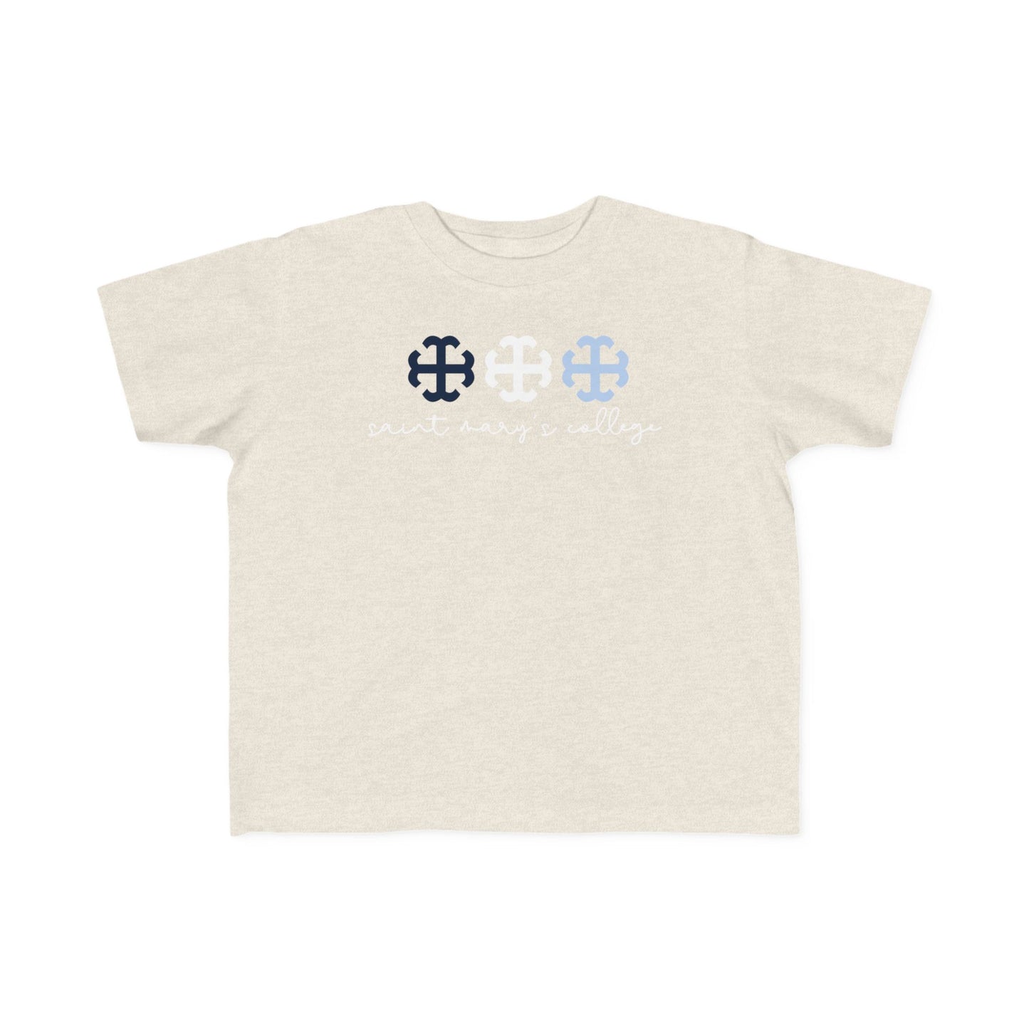 Toddler Saint Marys College French Cross Tee | Belles | Smick | Better in Blue Co.
