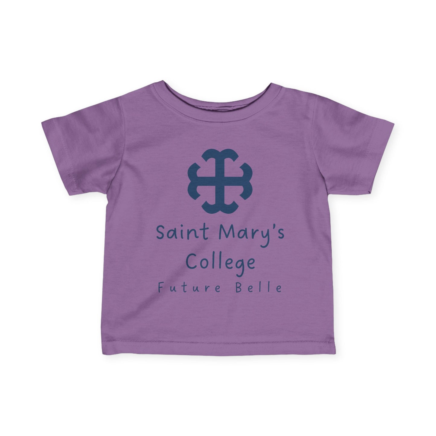 Saint Mary's College Future Belle Infant Tee | French Cross | Belles Blue | Better in Blue Co.