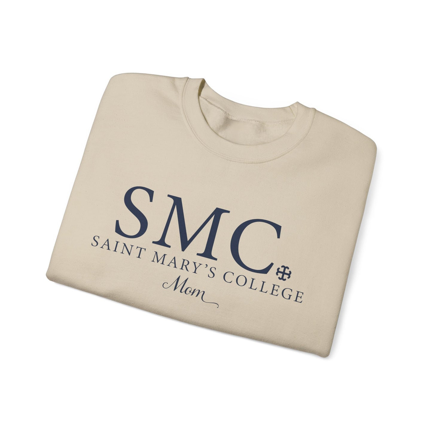 Saint Marys College "SMC Mom" Crewneck | 1844 | Belles | Notre Dame, IN | Better in Blue Co.