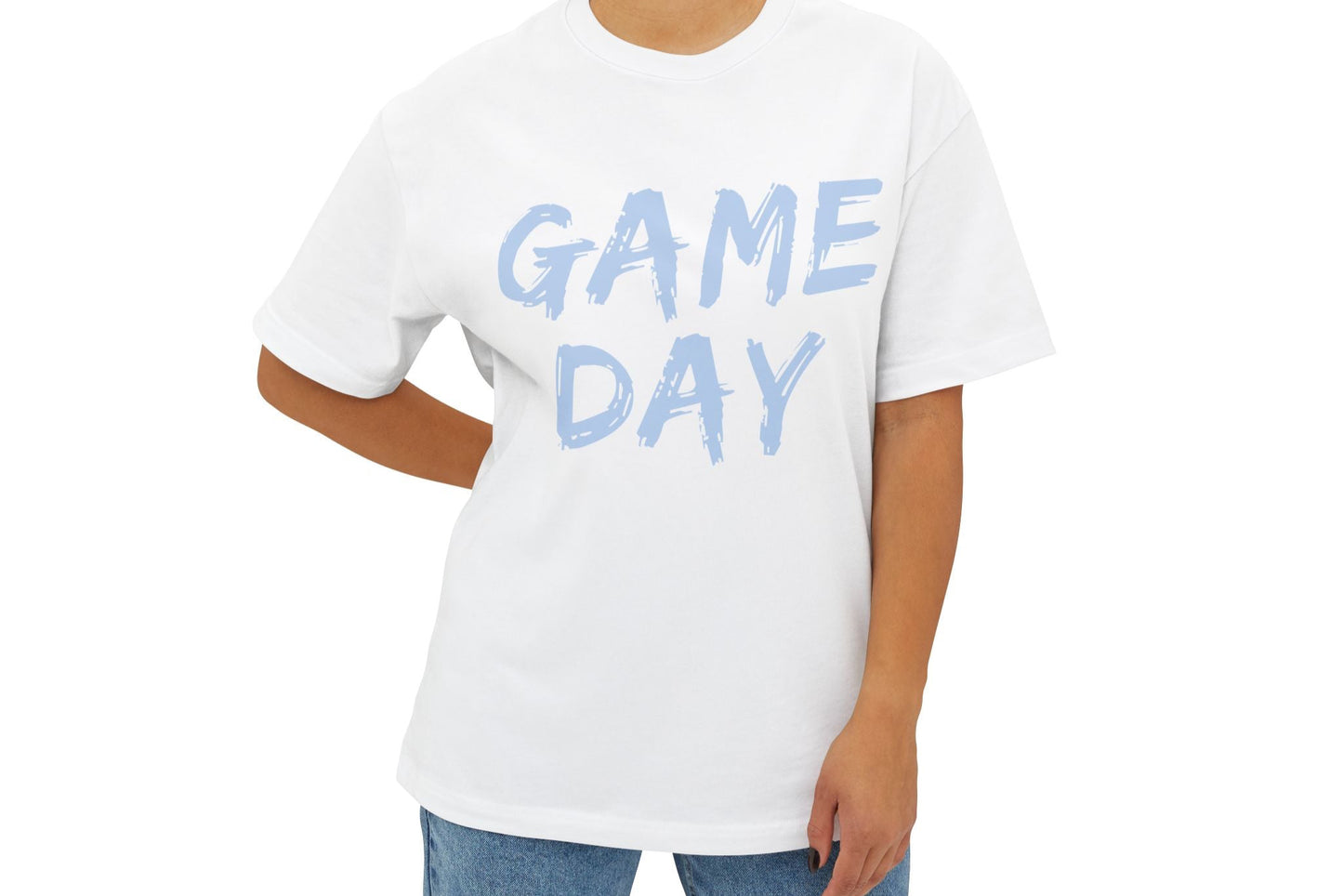 Saint Mary's College Game Day Unisex Oversized Boxy Tee | Belles | Better in Blue Co.