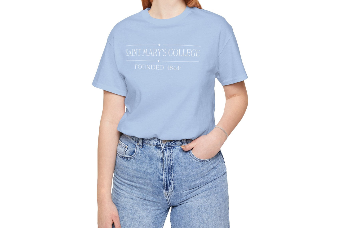 Saint Mary's College "Gilmore Girls Inspired" Tee | Founded 1844| Belles | Better in Blue Co.