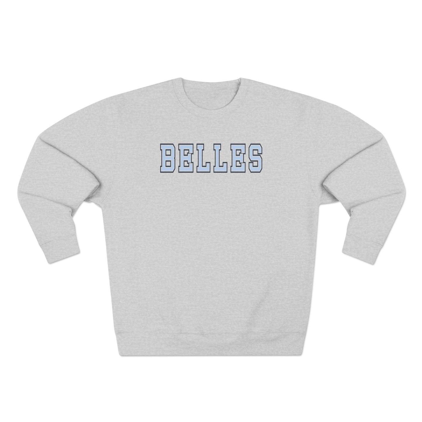 Saint Mary's College "BELLES" Unisex Crewneck Sweatshirt | Navy Blue | Belles Blue | Better in Blue Co.