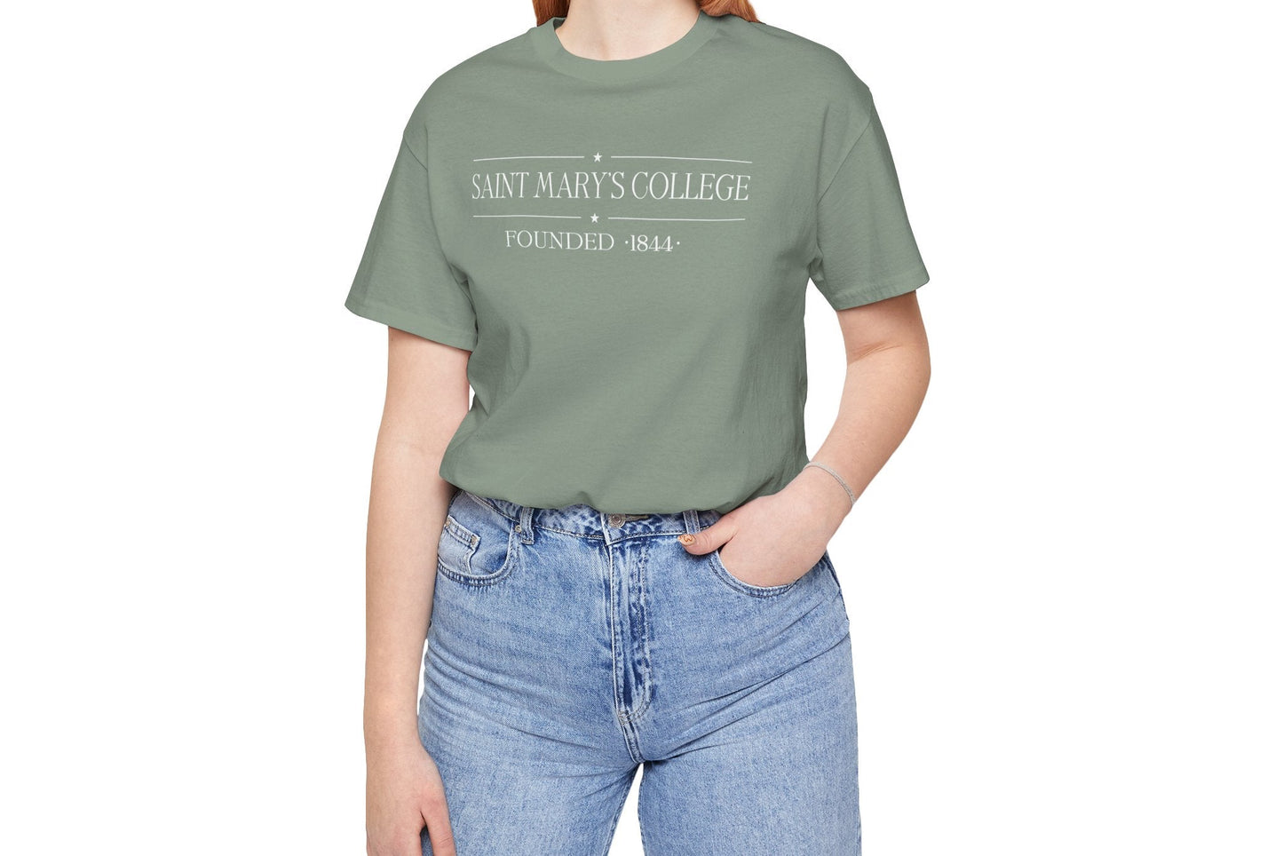 Saint Mary's College "Gilmore Girls Inspired" Tee | Founded 1844| Belles | Better in Blue Co.