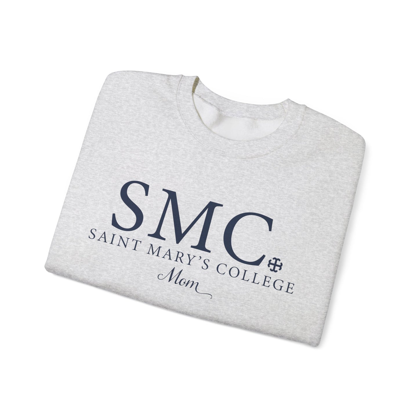 Saint Marys College "SMC Mom" Crewneck | 1844 | Belles | Notre Dame, IN | Better in Blue Co.
