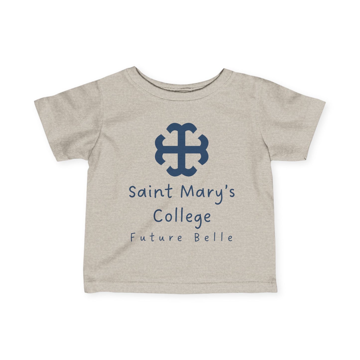 Saint Mary's College Future Belle Infant Tee | French Cross | Belles Blue | Better in Blue Co.