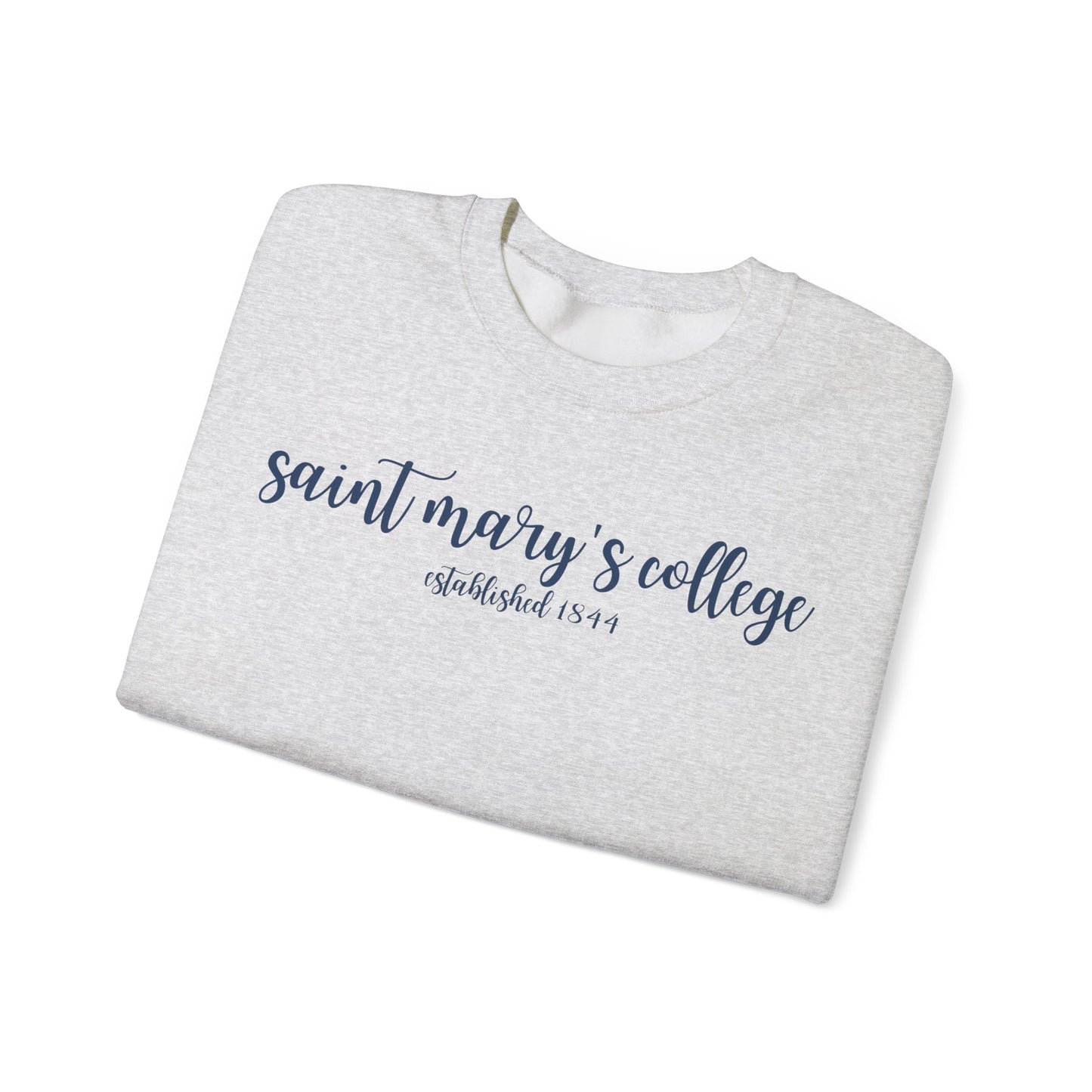 Saint Mary's College Crewneck | Smick | 1844 | Better in Blue Co.
