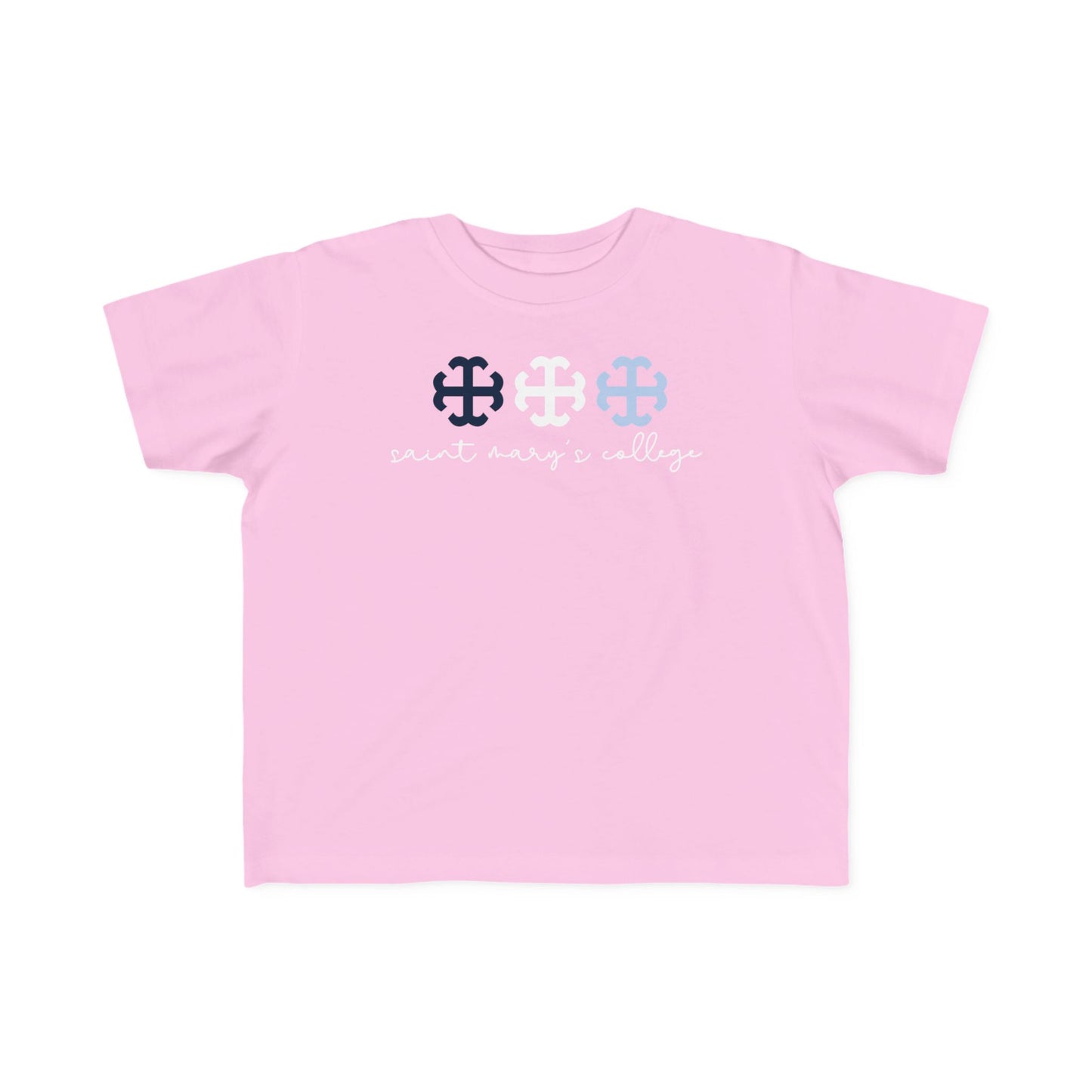 Toddler Saint Marys College French Cross Tee | Belles | Smick | Better in Blue Co.