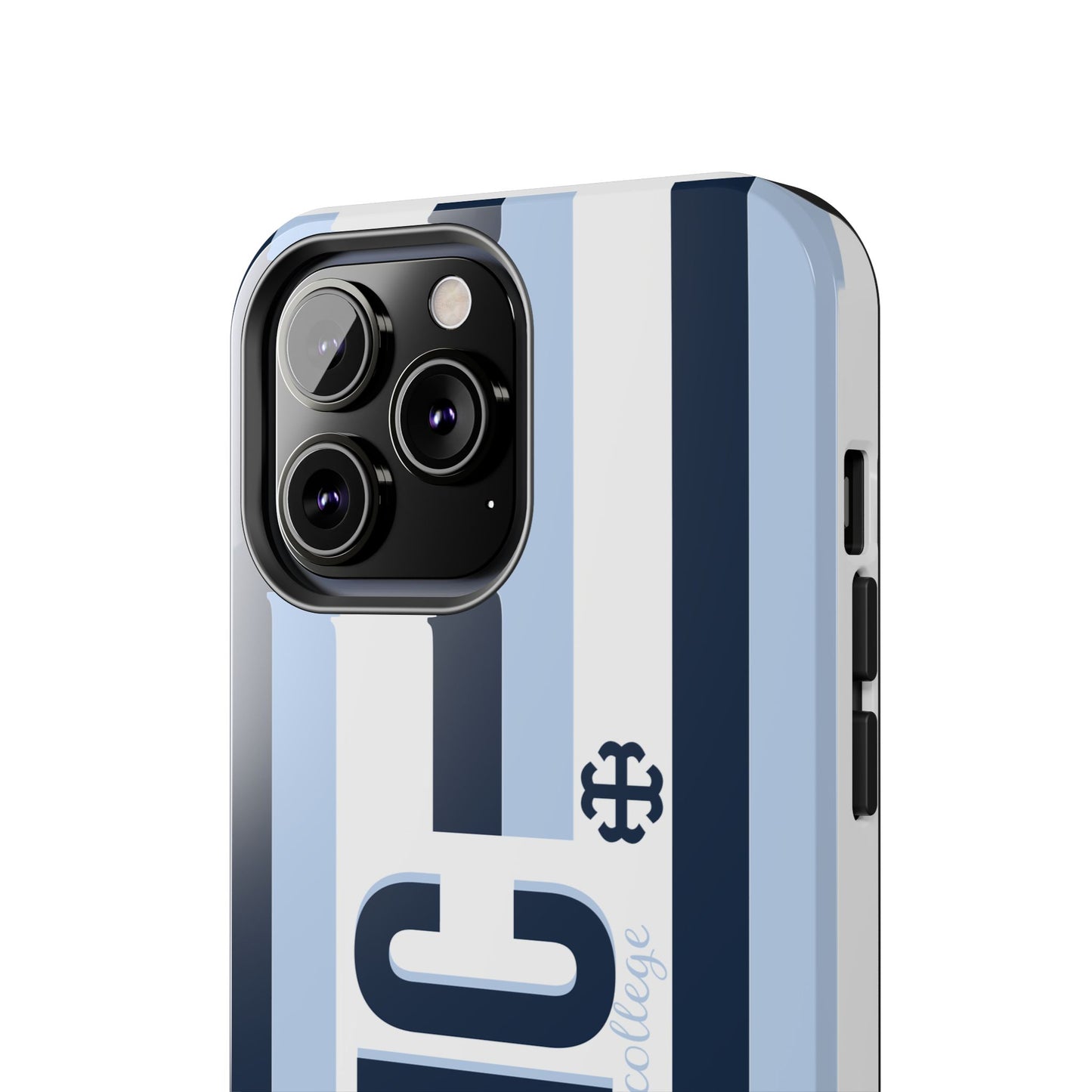 Saint Mary's College Phone Case SMC Navy/Belles Blue/White French Cross | Better in Blue Co.