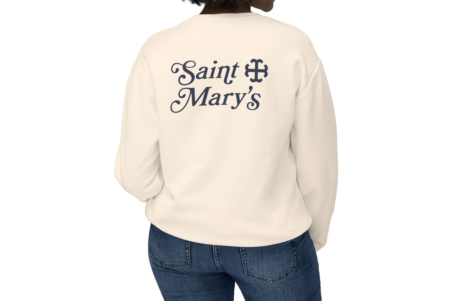 Saint Mary's College Crewneck | Matching Sweat Set | 1844 | Belles | French Cross | Better in Blue Co.