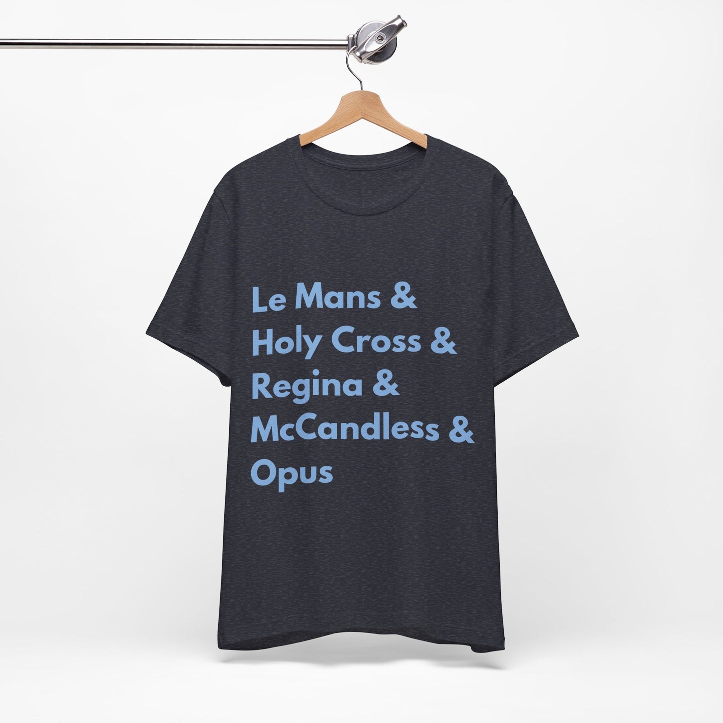 Saint Mary's College Favorite Residence Halls T-Shirt | Belles Blue | Le Mans | Smick | Better in Blue Co.