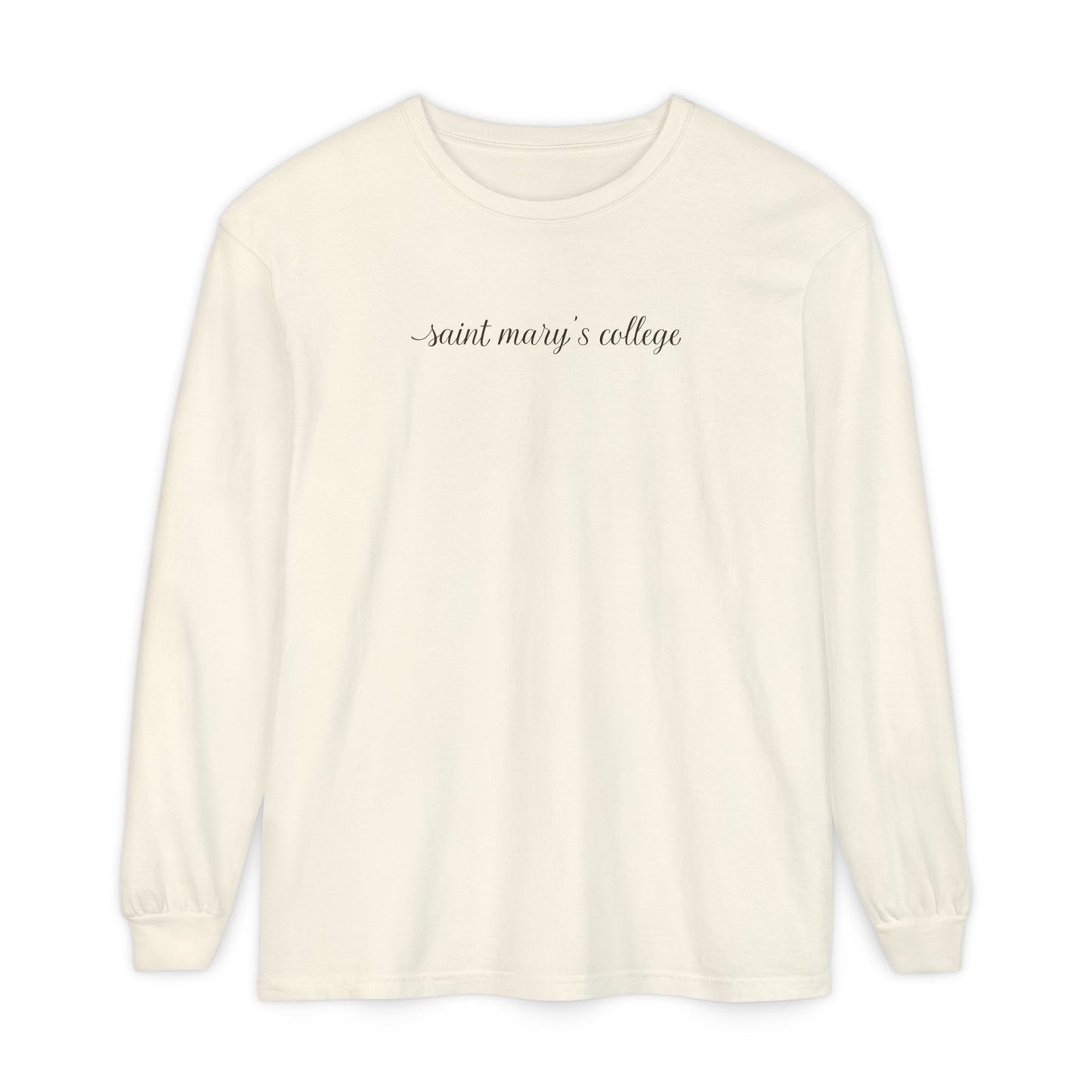 Saint Mary's College "it's a Smick thing" Unisex Long Sleeve T-Shirt | Comfort Colors | Belles | Better in Blue Co.