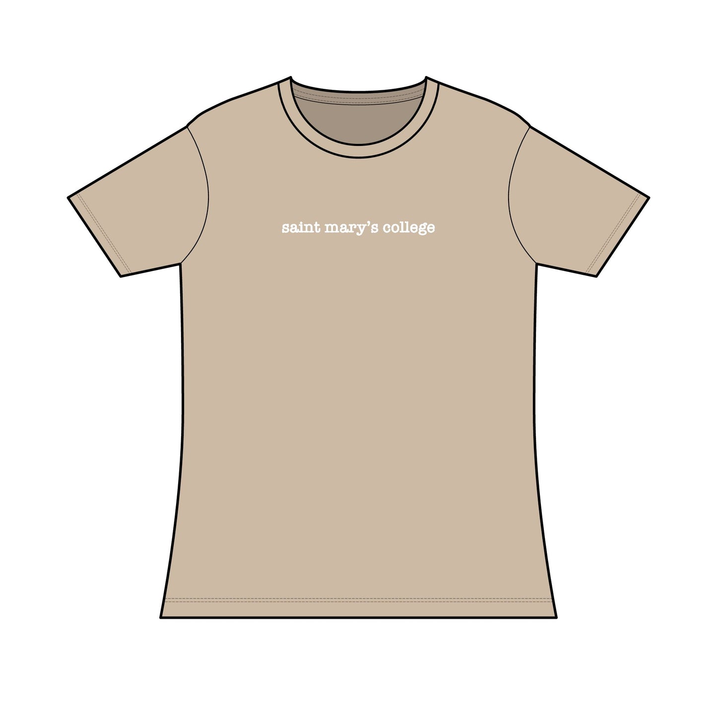 Saint Mary's College Women's Perfect Tri Tee | Navy Blue | Better in Blue Co.