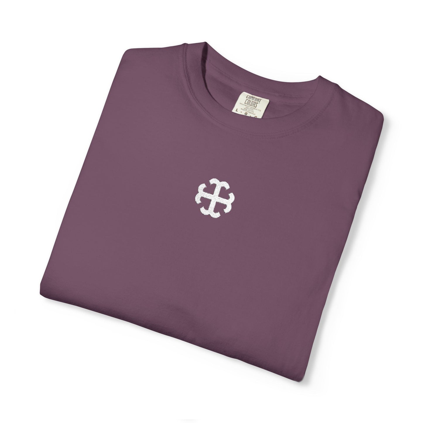 Saint Mary's College Embroidered French Cross Tee | Belles | 1844 | Better in Blue Co.