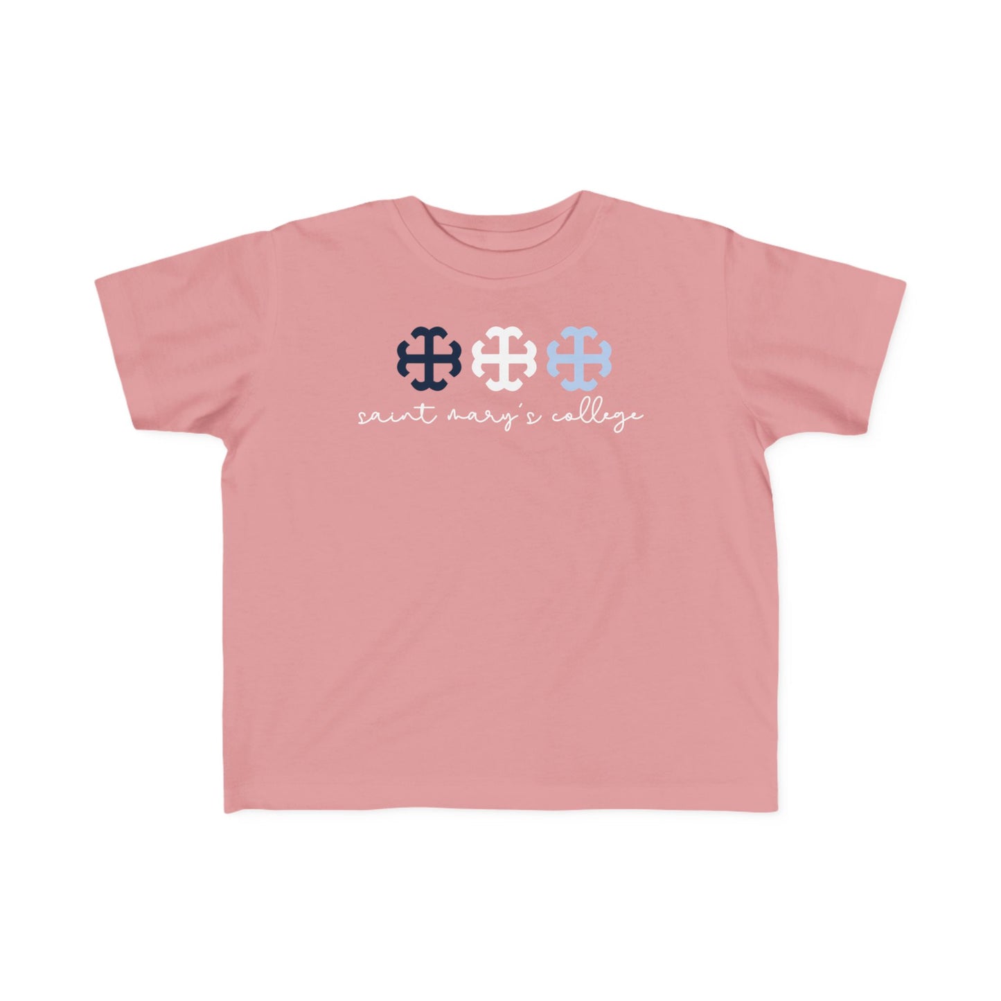 Toddler Saint Marys College French Cross Tee | Belles | Smick | Better in Blue Co.