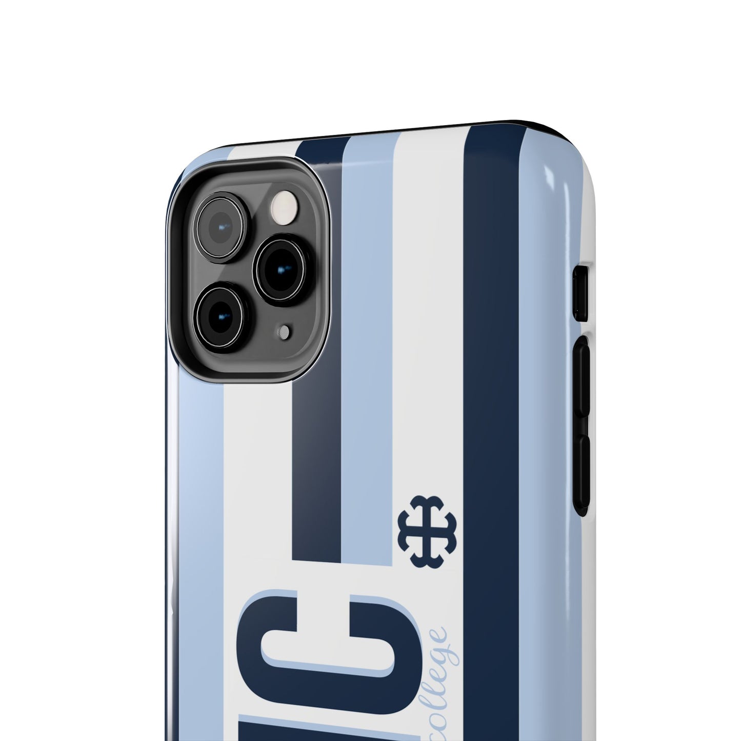 Saint Mary's College Phone Case SMC Navy/Belles Blue/White French Cross | Better in Blue Co.