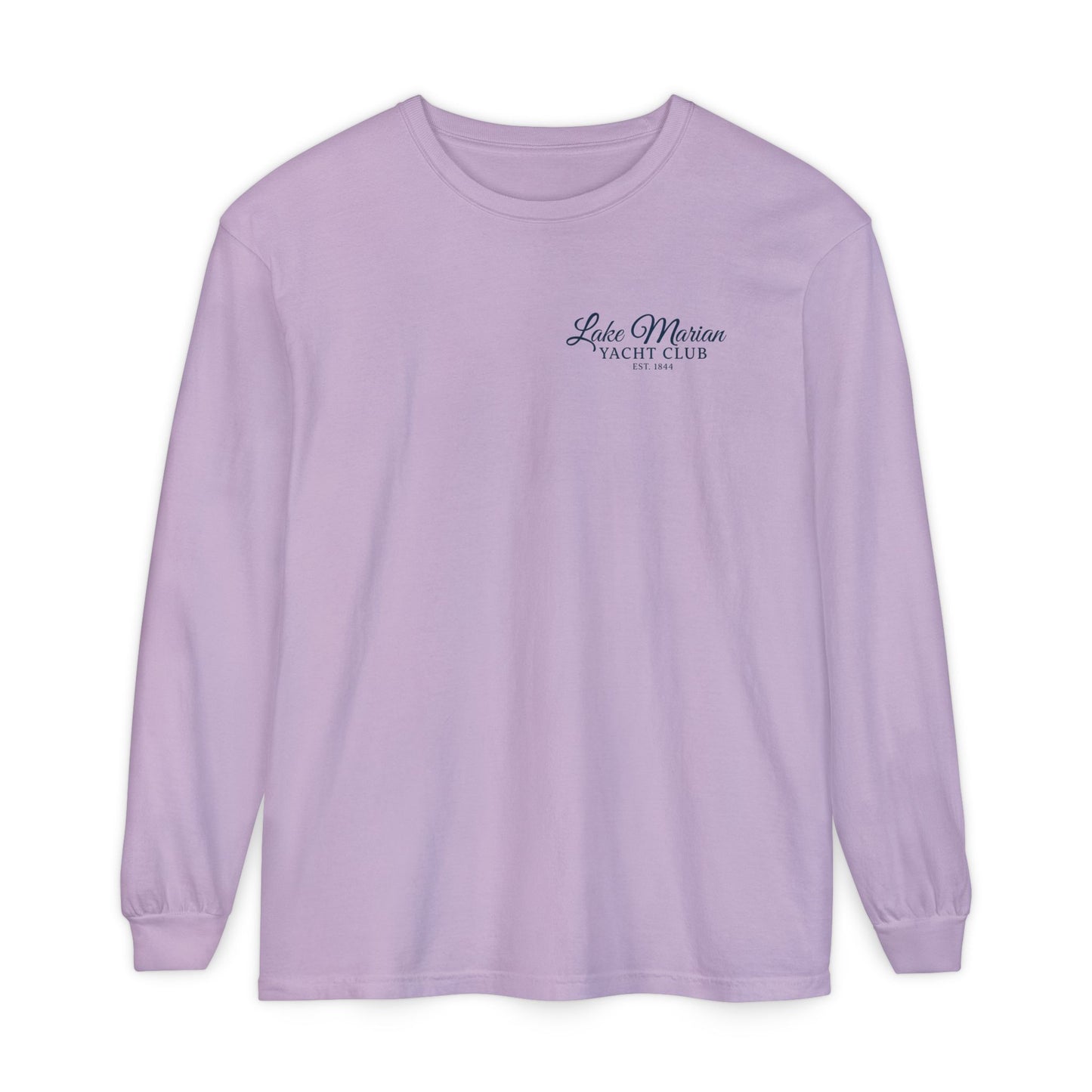 Saint Mary's College Lake Marian Yacht Club Long Sleeve | French Cross | Est. 1844 | Better in Blue Co.