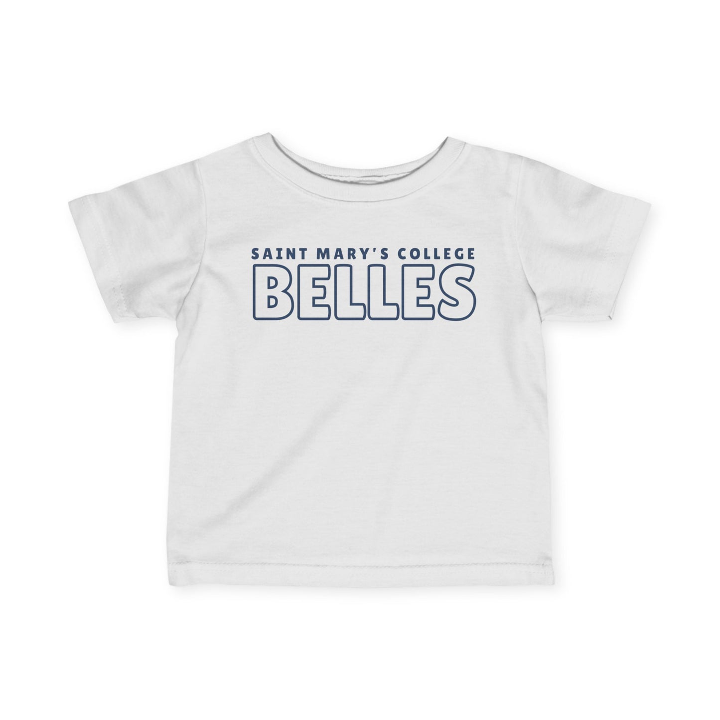 Infant Saint Mary's College Belles No. 2 Tee Fine Jersey Tee