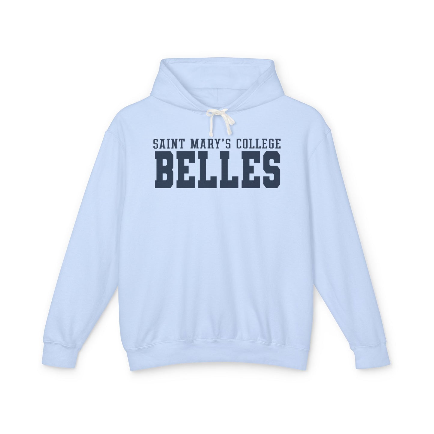 Saint Mary's College Belles Comfort Colors Hoodie | Smick | Notre Dame, IN | Better in Blue Co.