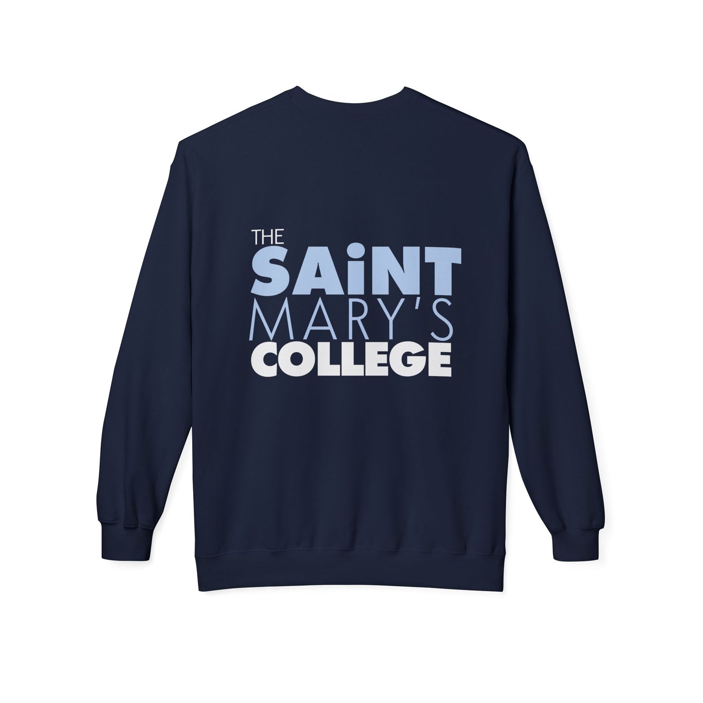 The Saint Mary's College Crewneck | Belles Blue | French Cross | Better in Blue Co.