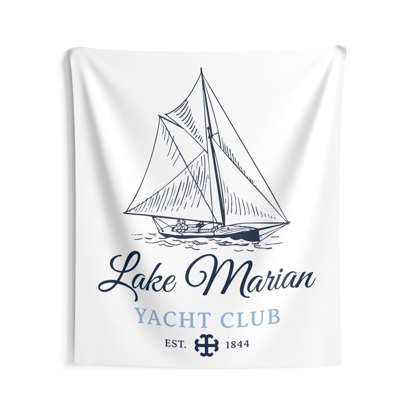 Saint Mary's College "Lake Marian Yacht Club" Tapestry | Smick City | Better in Blue Co.