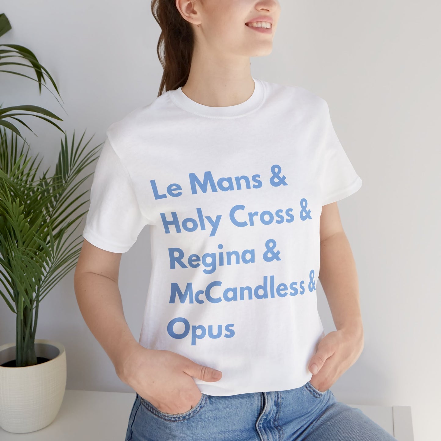 Saint Mary's College Favorite Residence Halls T-Shirt | Belles Blue | Le Mans | Smick | Better in Blue Co.