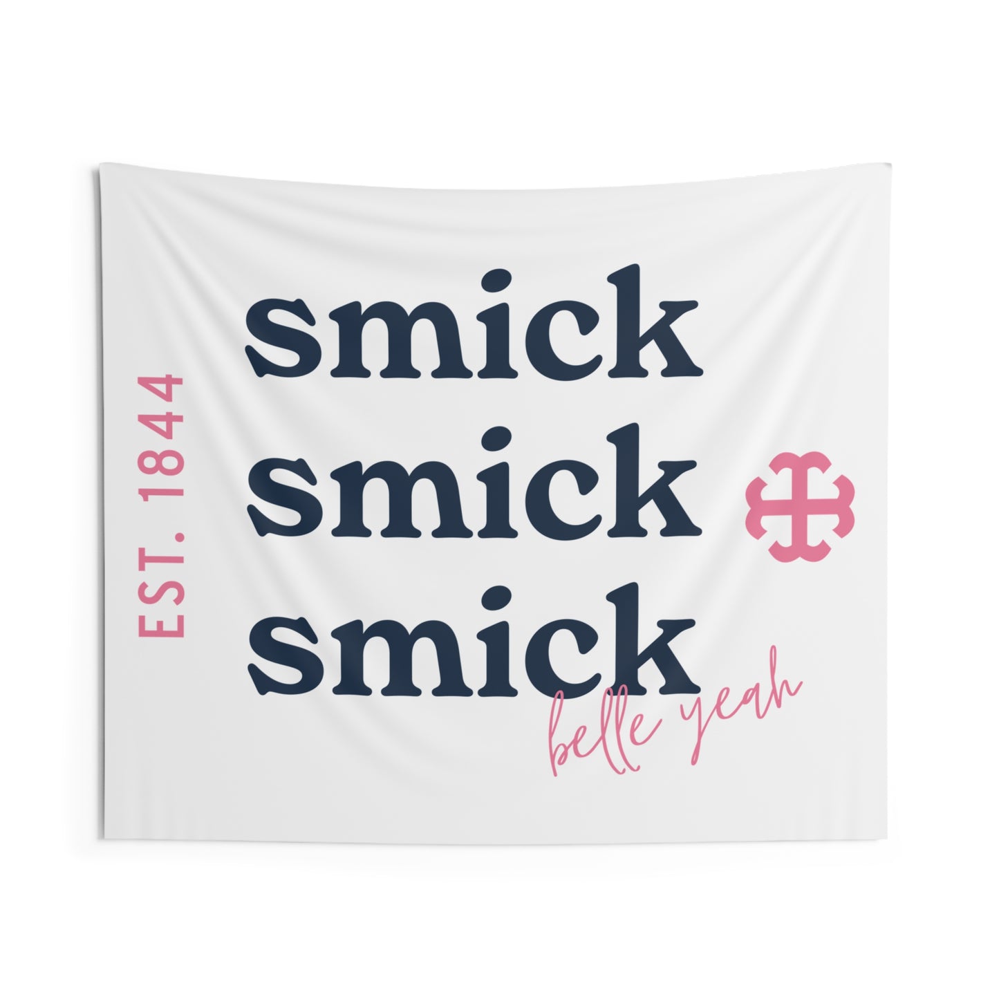Saint Mary's College "smick smick smick" Tapestry | Better in Blue Co.