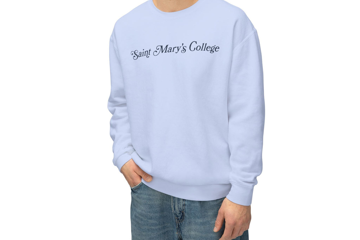 Saint Mary's College Crewneck | Matching Sweat Set | 1844 | Belles | French Cross | Better in Blue Co.