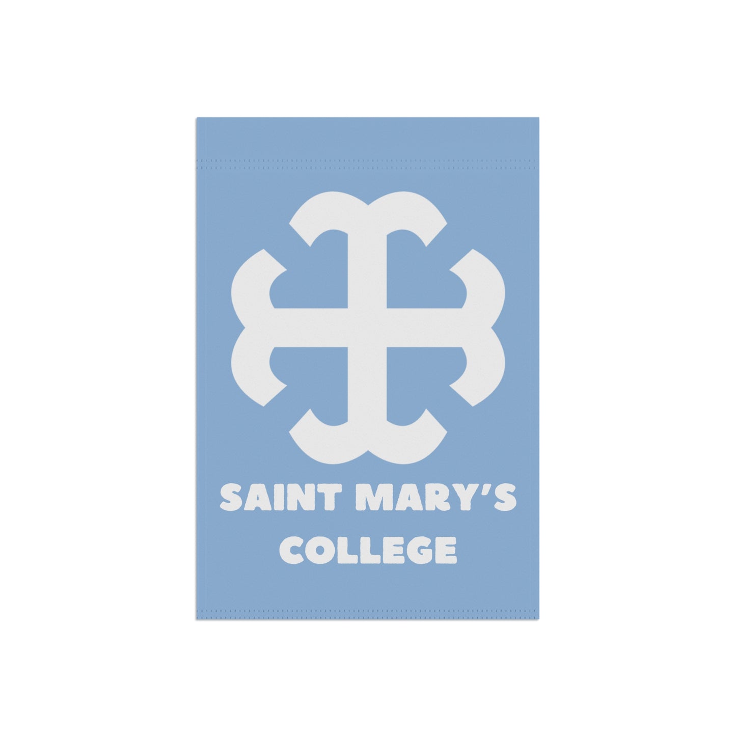 Saint Mary's College Belles Blue/White Garden & House Banner | French Cross | Better in Blue Co.