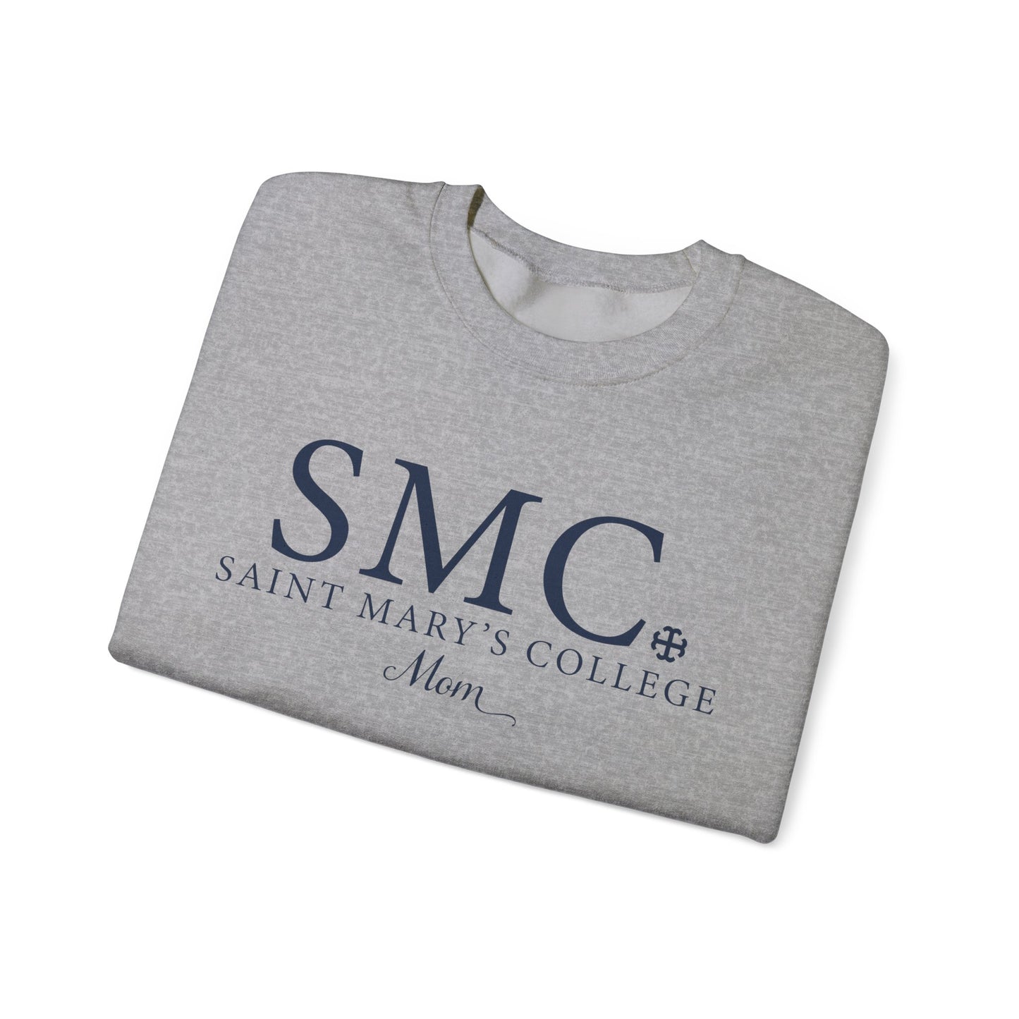 Saint Marys College "SMC Mom" Crewneck | 1844 | Belles | Notre Dame, IN | Better in Blue Co.