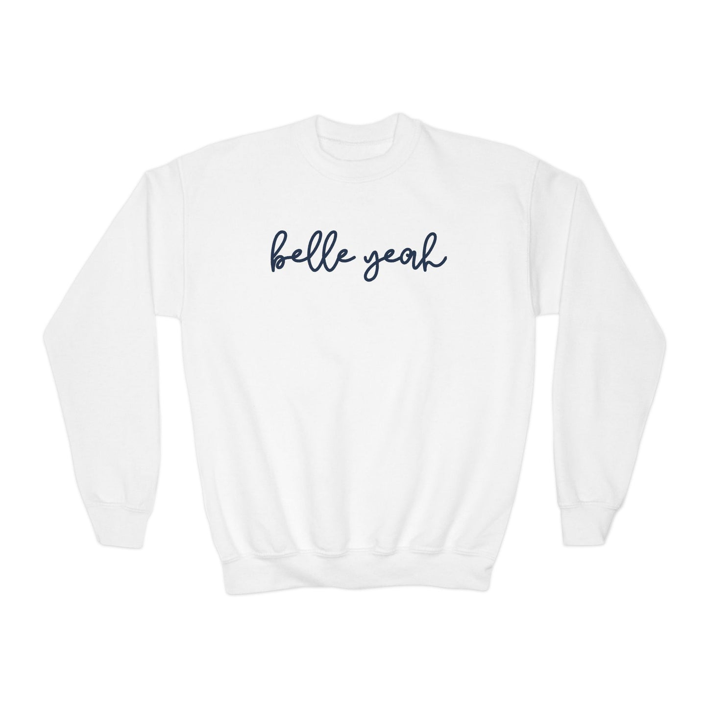 Youth Saint Mary's College Belle Yeah Crewneck Sweatshirt