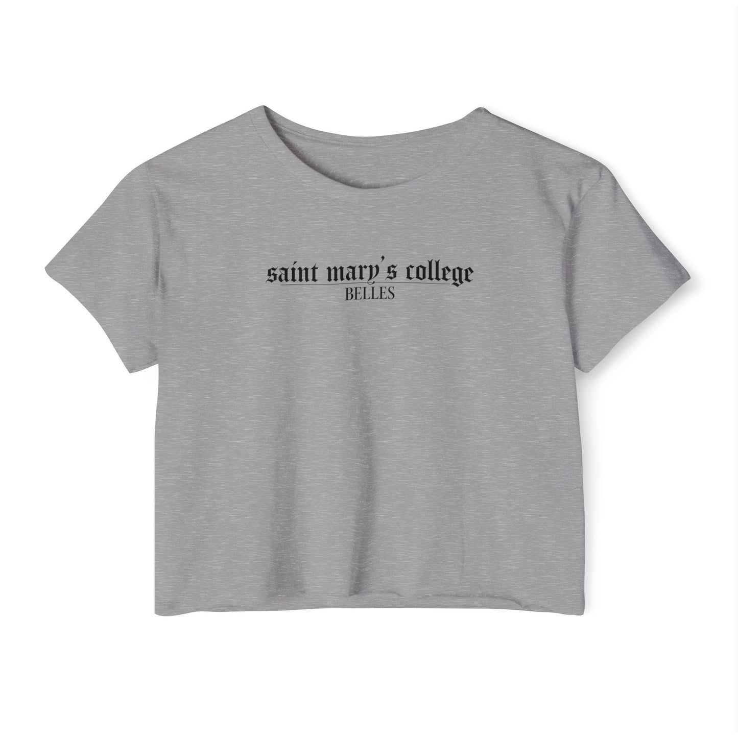Saint Mary's College Belles Crop Top | Better in Blue Co.