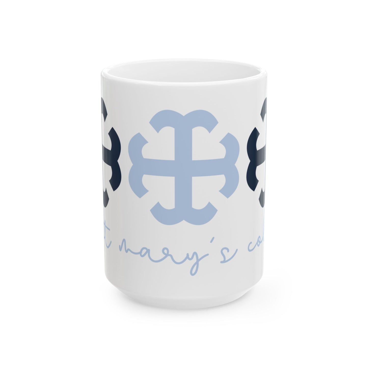 Saint Mary's College French Cross Mug | Belles Blue | Better in Blue Co.