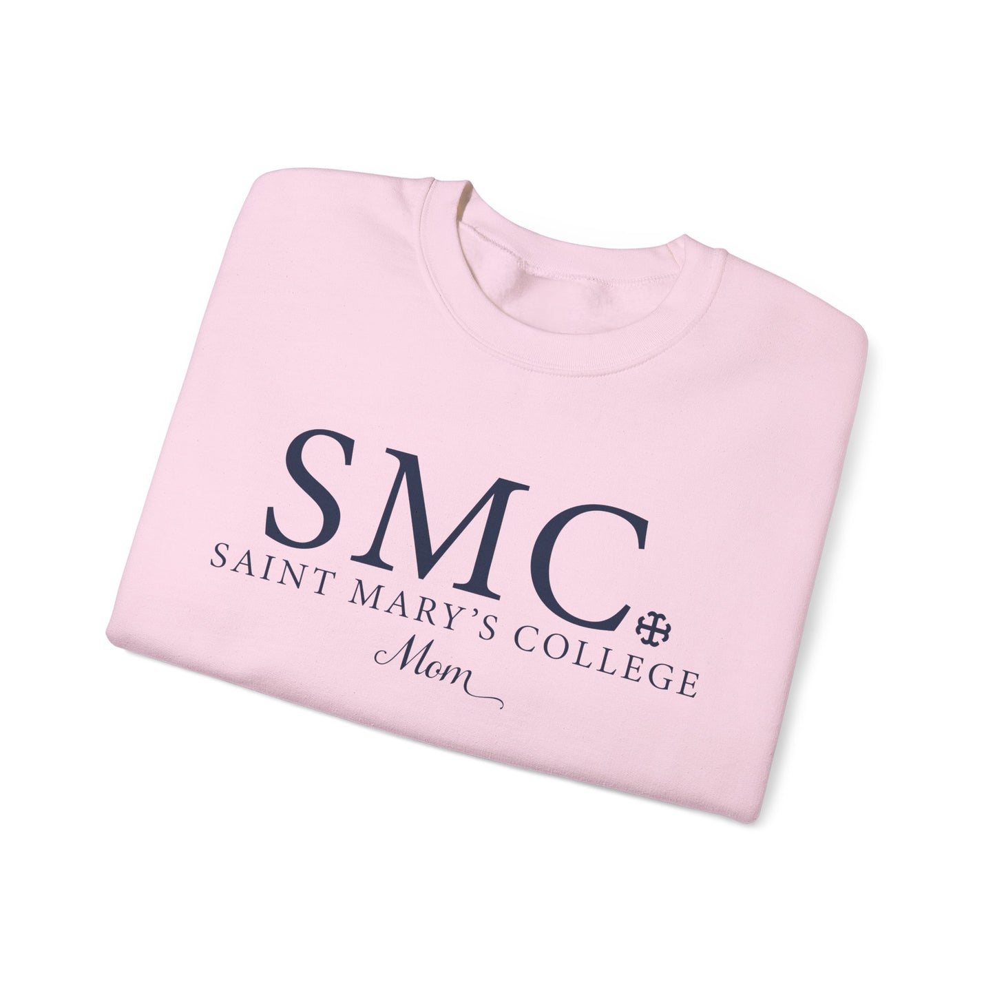 Saint Marys College "SMC Mom" Crewneck | 1844 | Belles | Notre Dame, IN | Better in Blue Co.